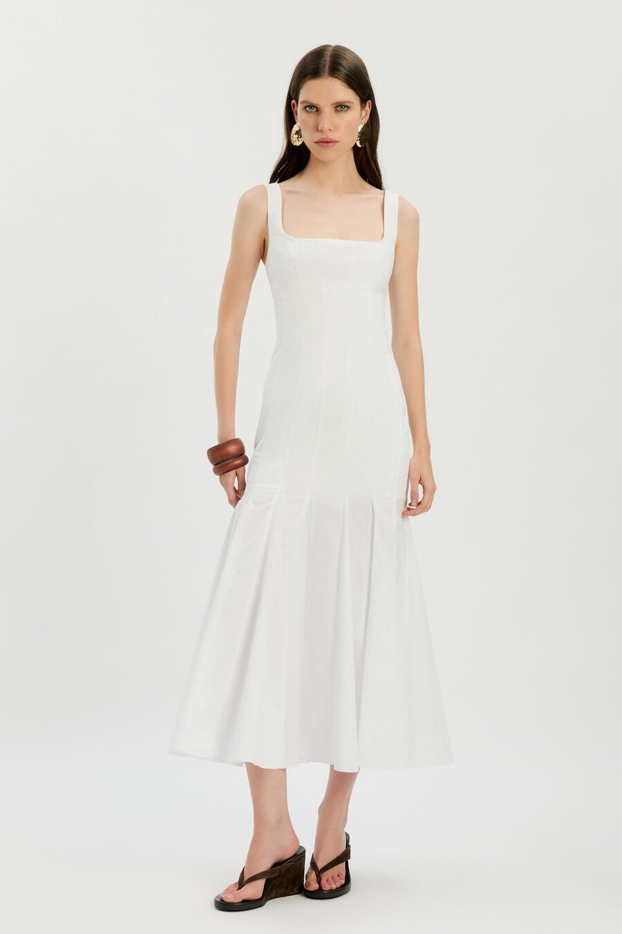 Lolita Cotton Midi Dress