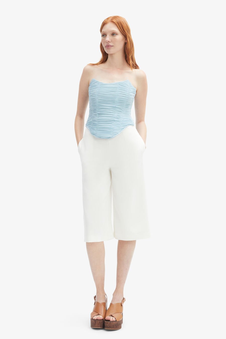 Elise Mesh Corset Top