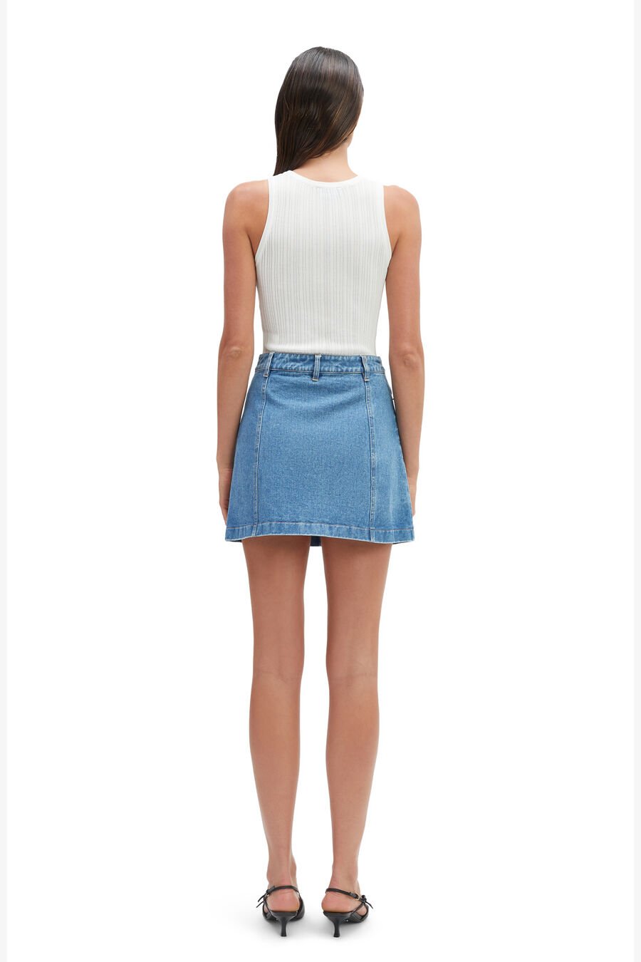 Cairo Denim Mini Skirt