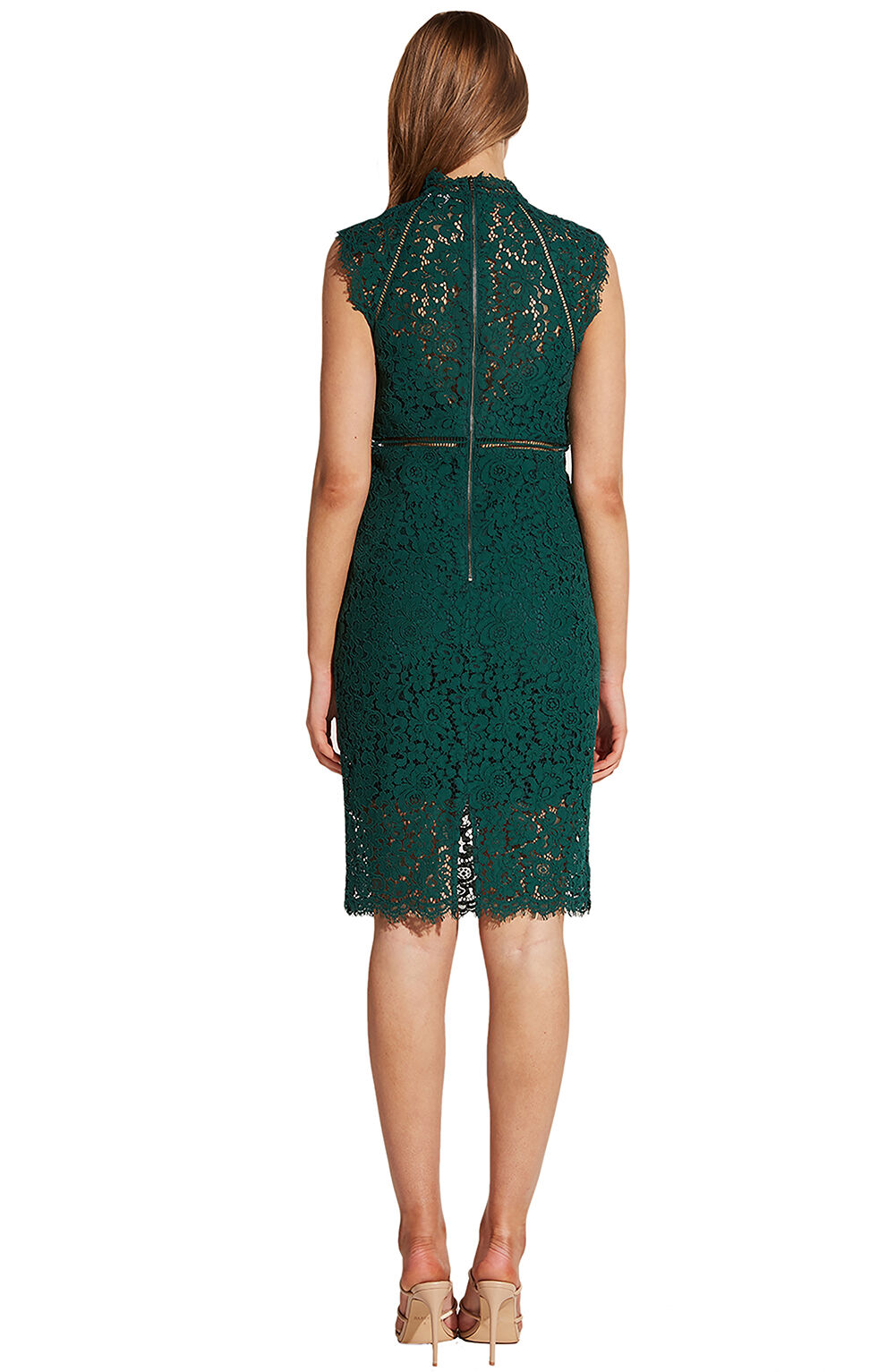 Bardot lace sheath dress deals