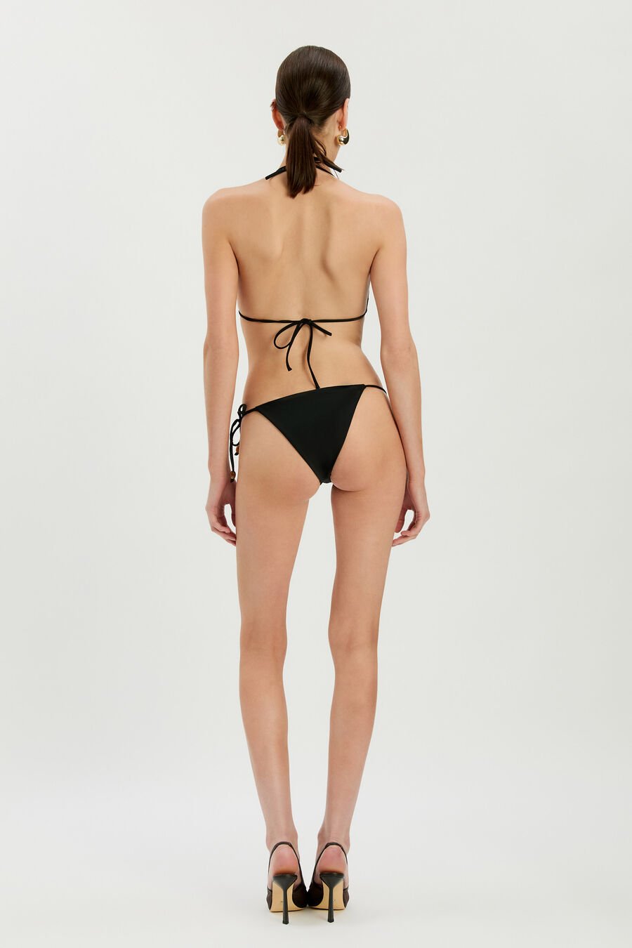 BLAKELY TIE BOTTOMS in colour Black