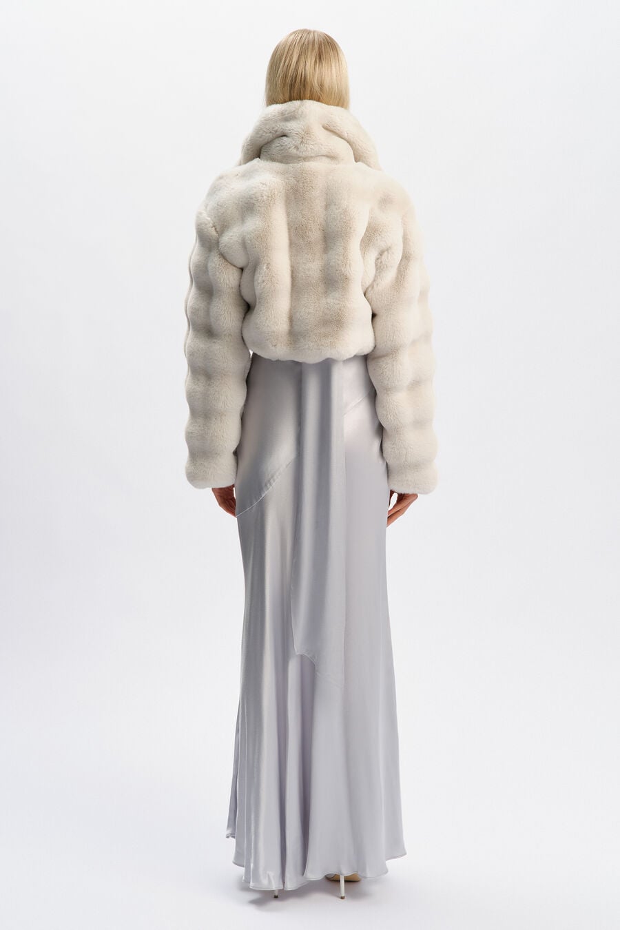 Athera Cropped Faux Fur Jacket