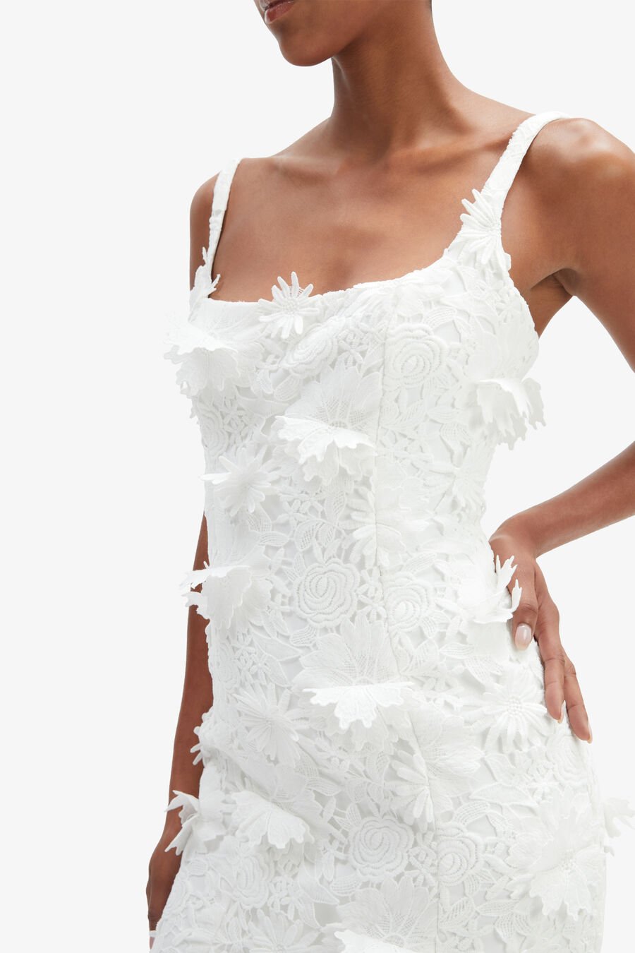 Marico Lace Midi Dress