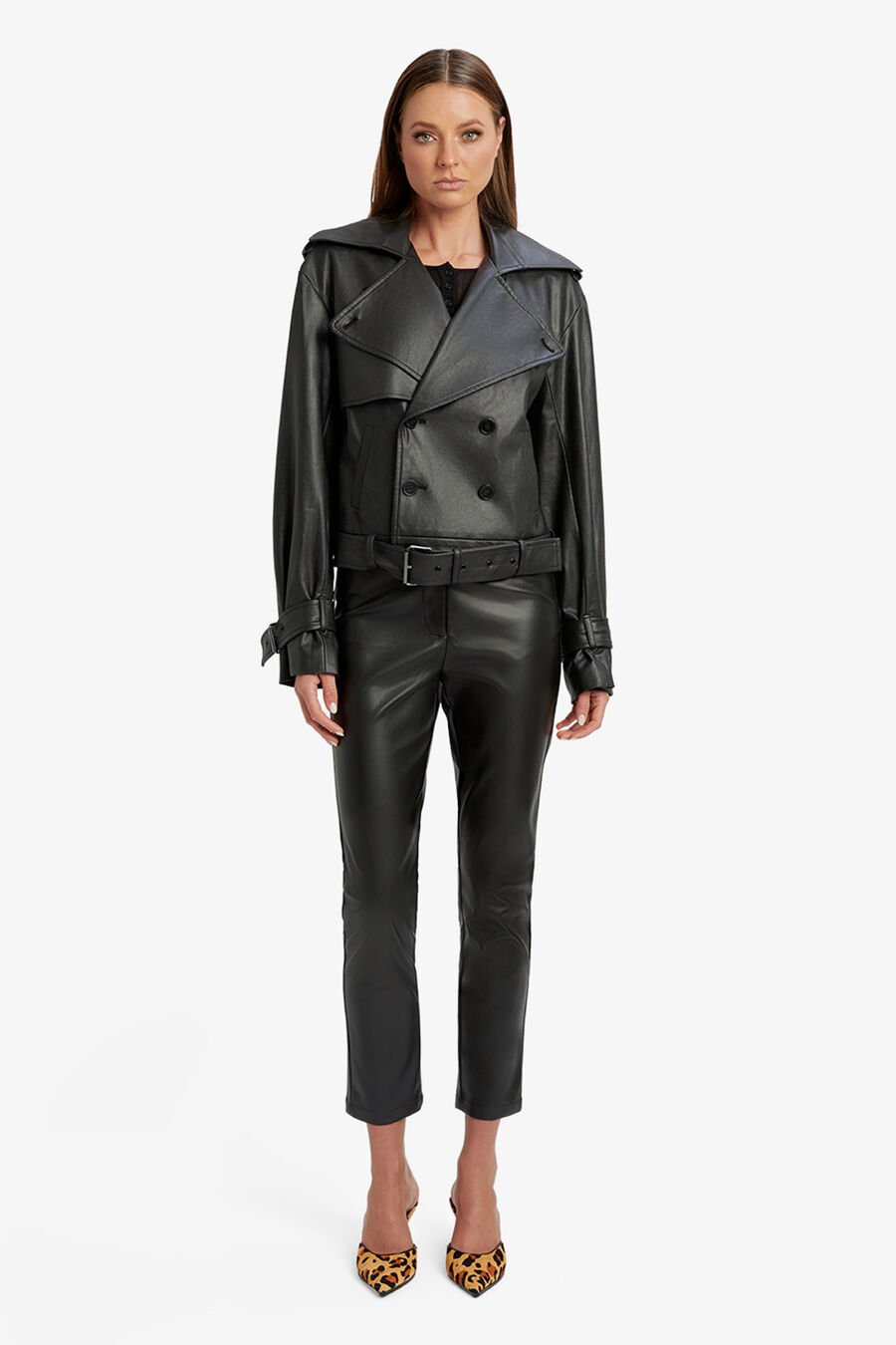 Double Breasted Biker Jacket