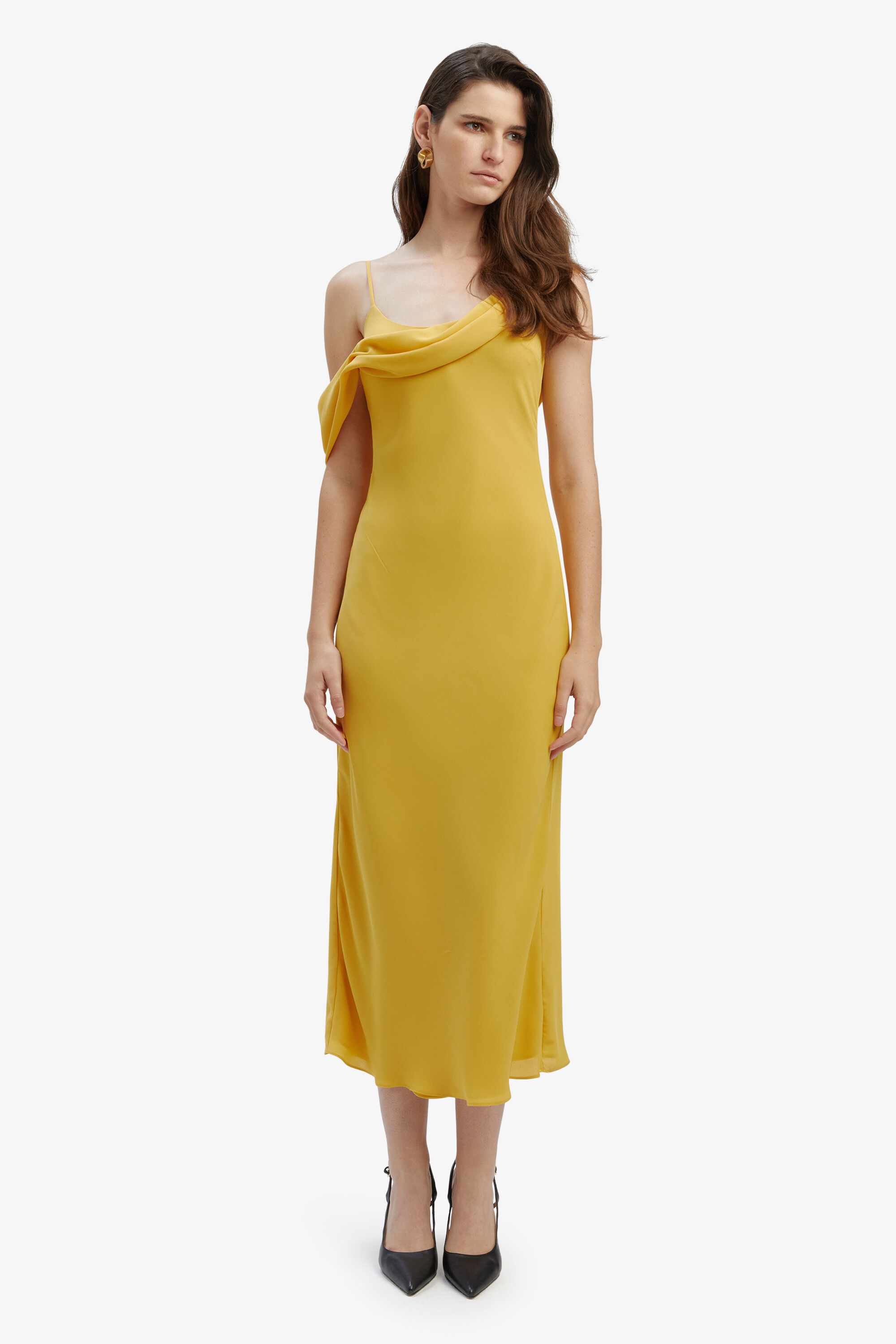 Bardot asymmetrical dress online
