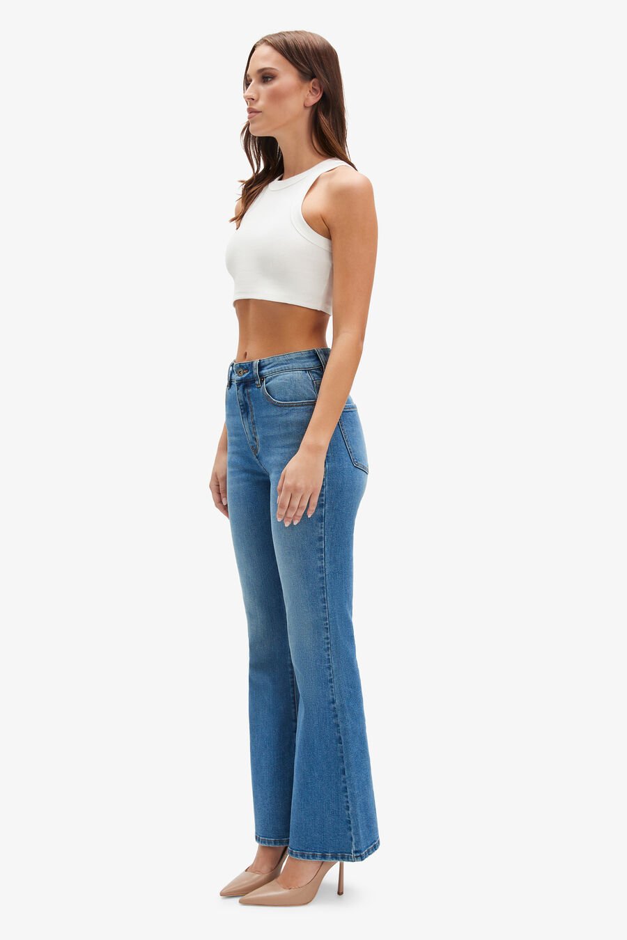 Ashlynn Hi Boot Leg Jeans