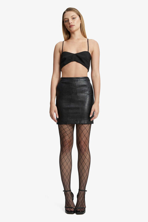 DIAMOND FISHNET TIGHTS in colour METEORITE