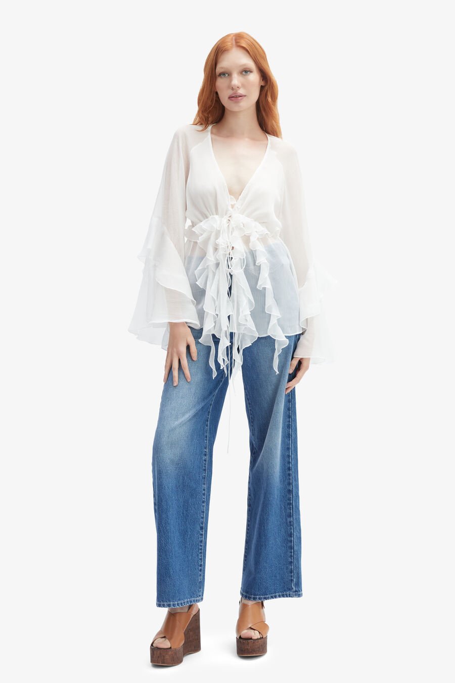 Rosalo Ruffle Blouse
