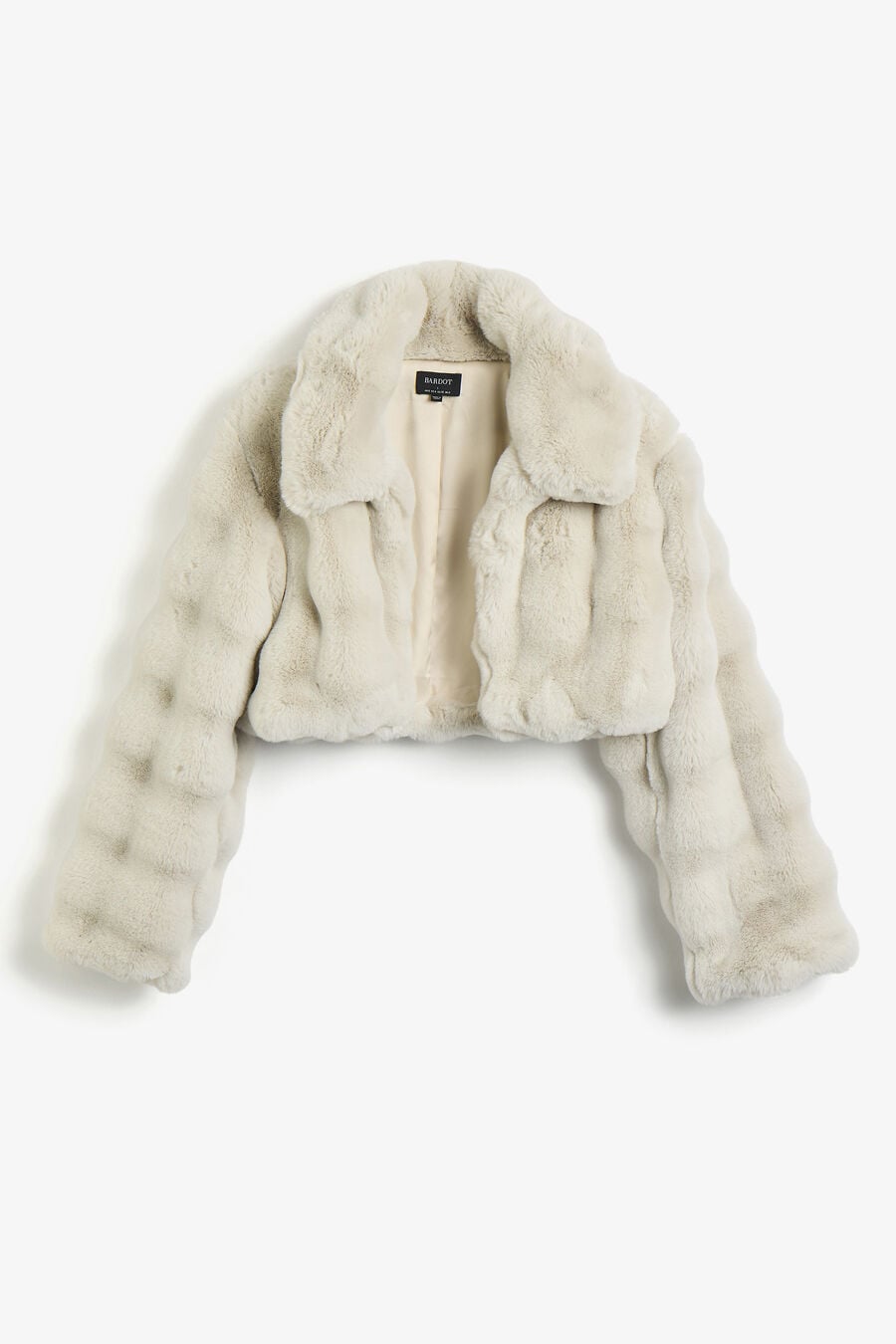 Athera Cropped Faux Fur Jacket