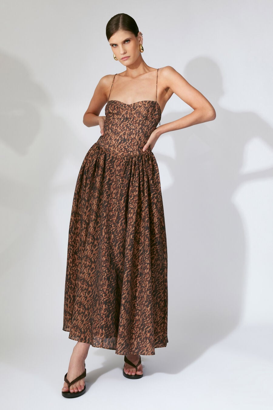 Bardot Estie Printed Maxi Dress B Leopard Bardot Estie Printed Maxi Dress B Leopard