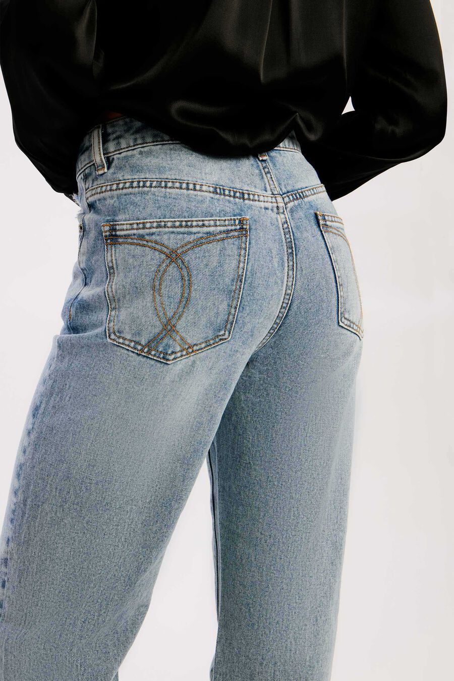PIA STRAIGHT JEANS in colour VINTAGE