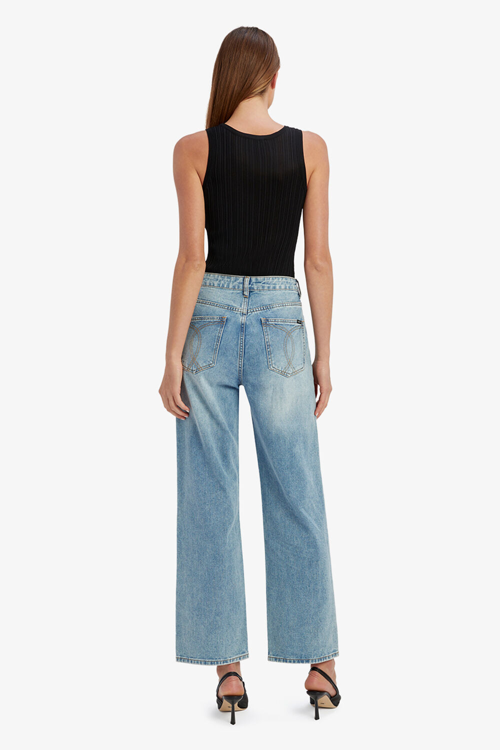 PIA STRAIGHT JEAN in colour MIDNIGHT NAVY