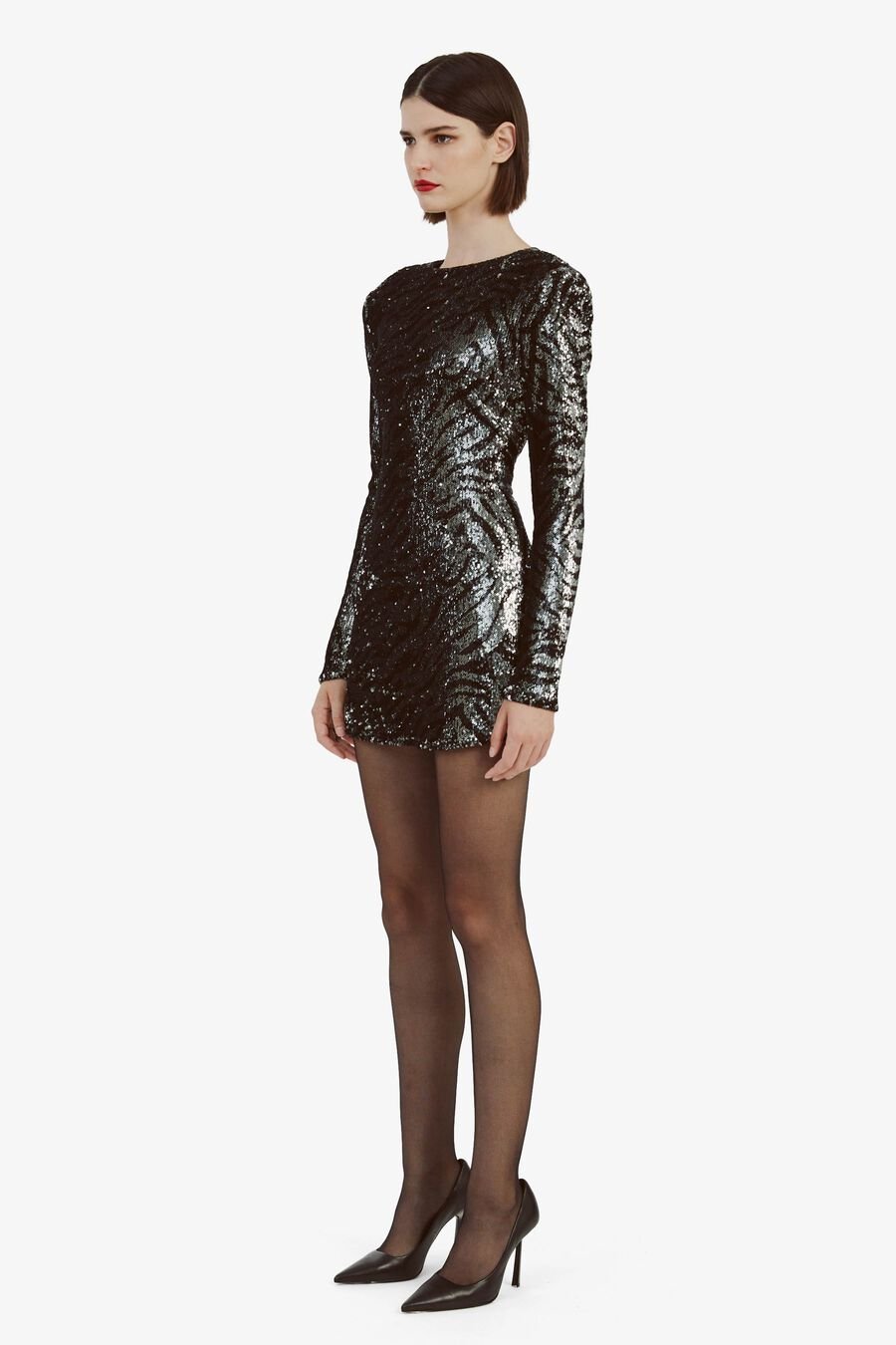 Alessia Sequin Mini Dress