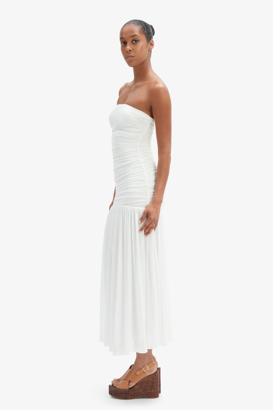 Solana Mesh Maxi Dress