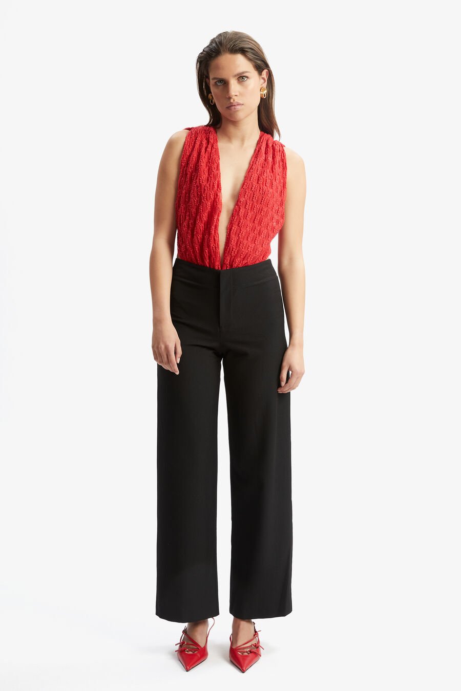 BALIA HIPSTER PANT in colour BLACK