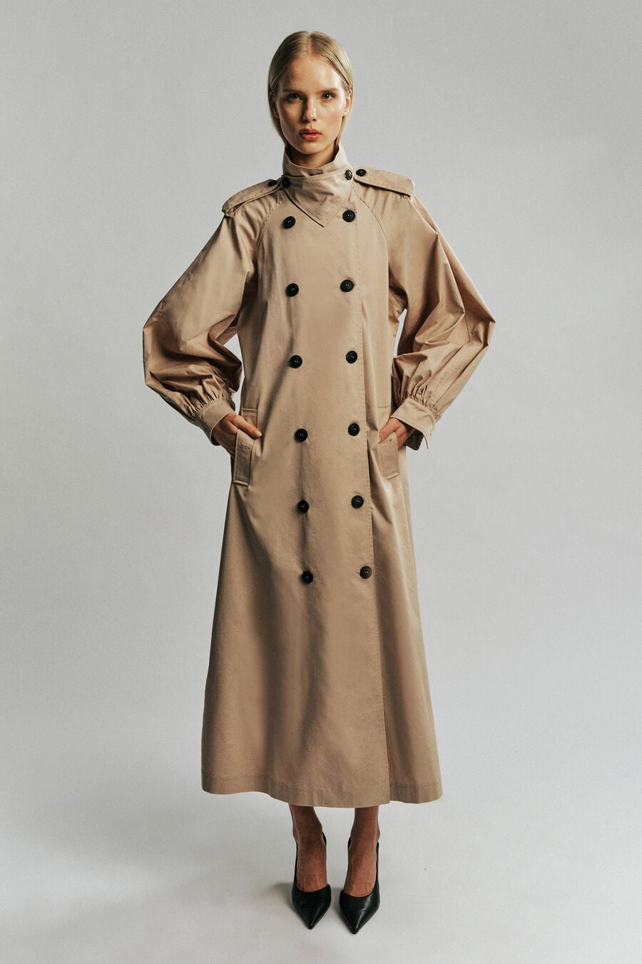 Sorelle Longline Trench Coat