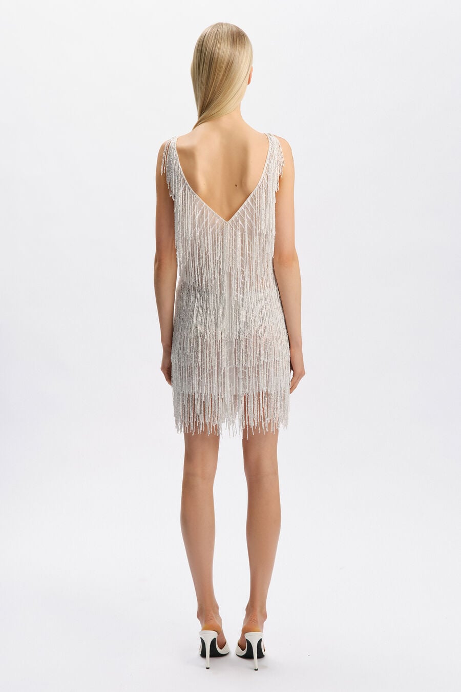 Roberta Fringe Mini Dress