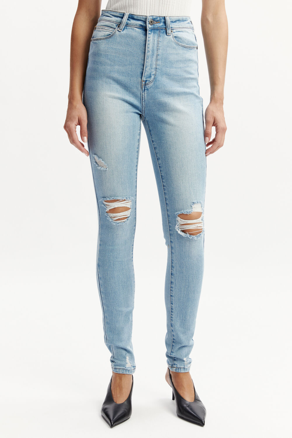 KHLOE SUPER HIGH TALL in colour NIGHTSHADOW BLUE