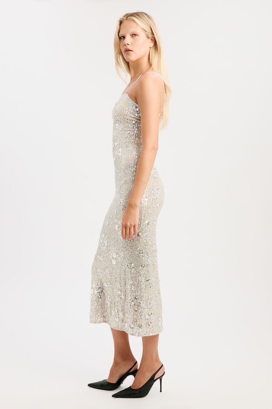 Sinclaire Sequin Maxi Dress