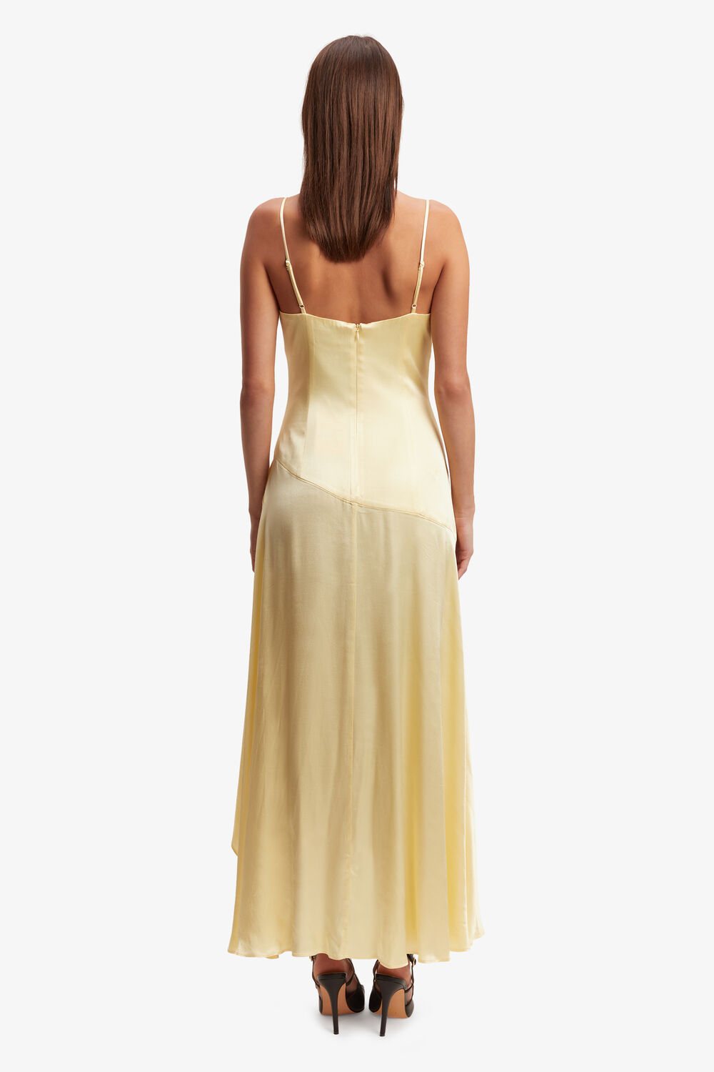 SORELLA MIDI DRESS in colour LIMELIGHT