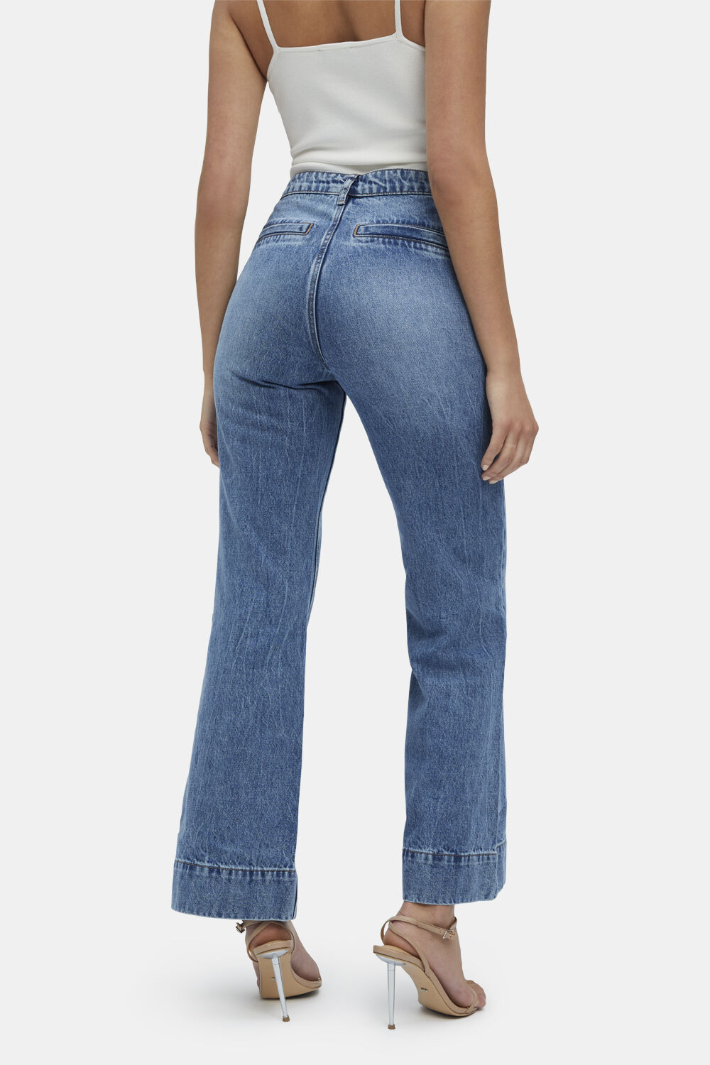 LINCOLN FLARE LEG JEAN in colour MIDNIGHT NAVY