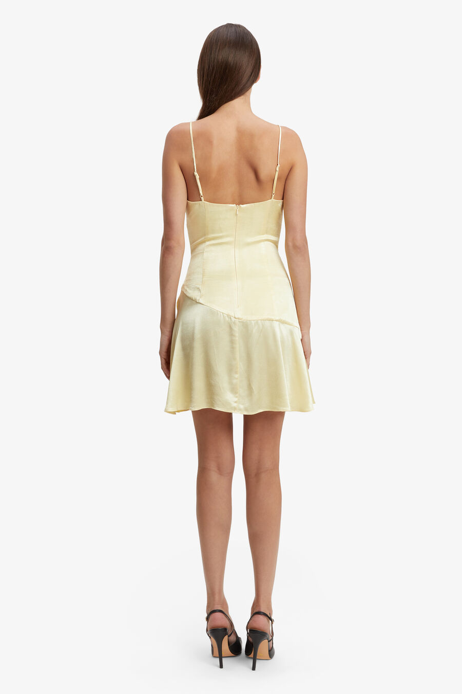 SORELLA MINI DRESS in colour Canary Yellow