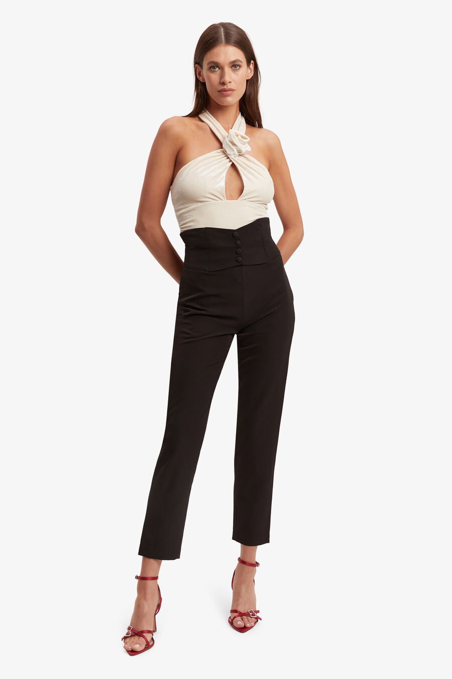 INARA VELOUR BODYSUIT