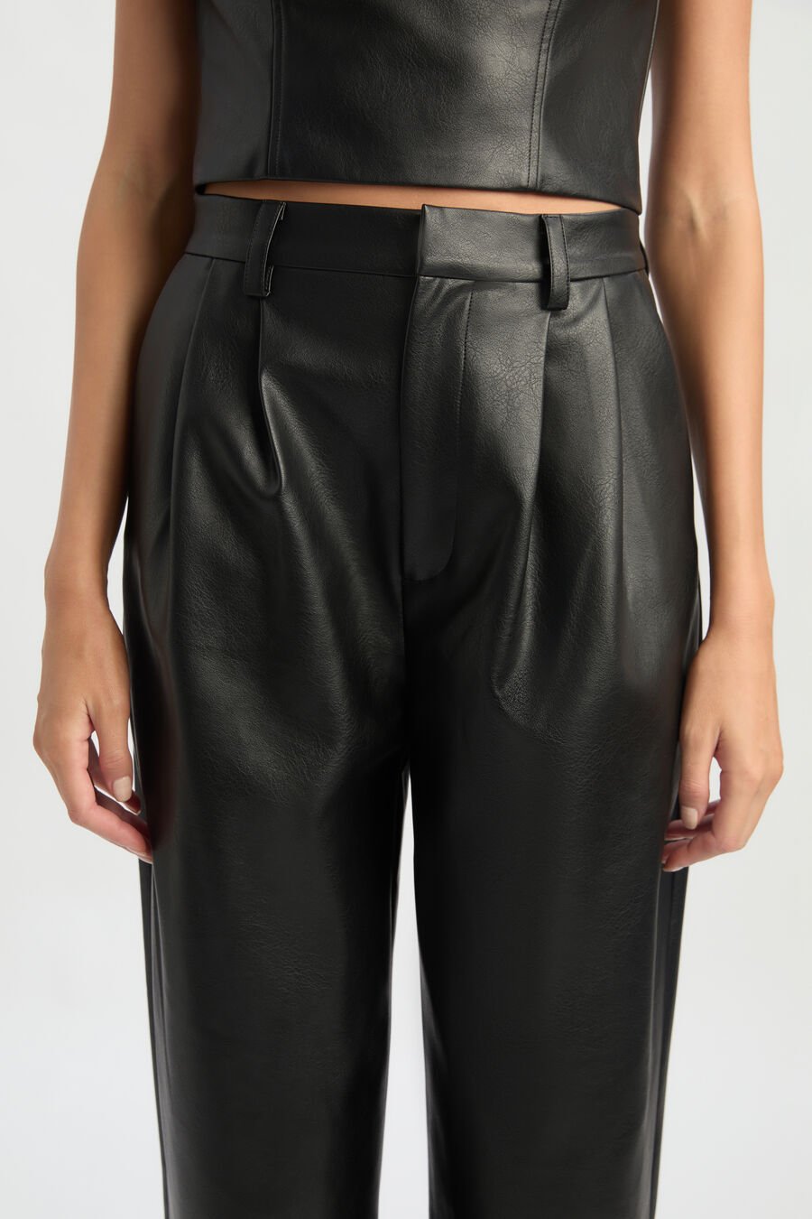 Kelsa Vegan Leather Pant
