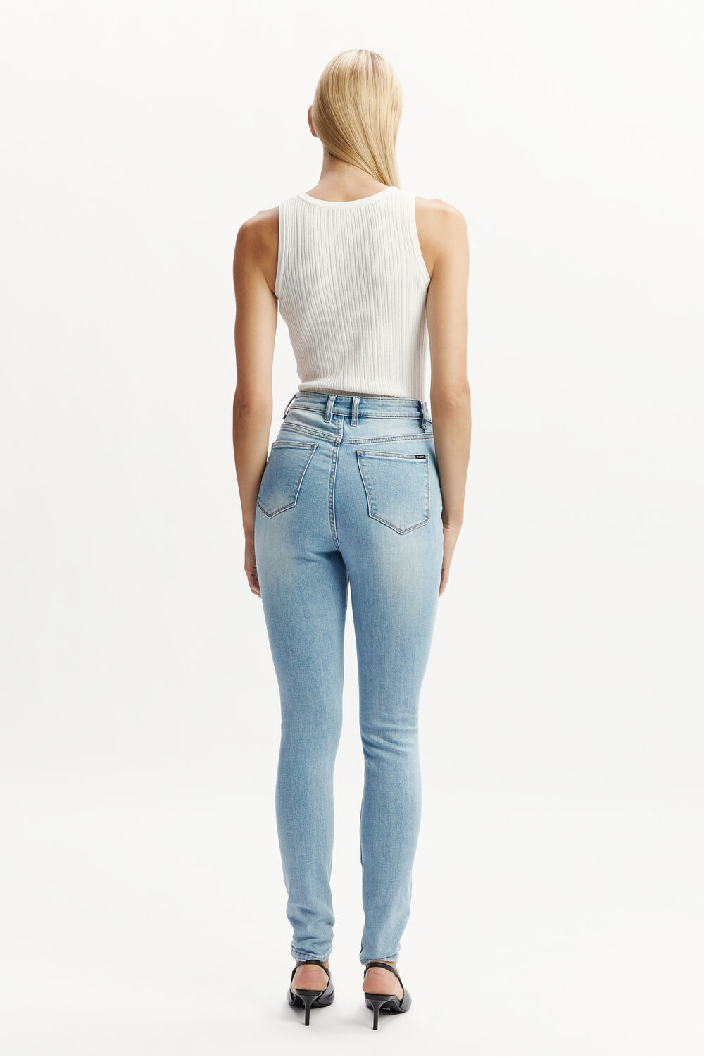 KHLOE SUPER HIGH TALL in colour NIGHTSHADOW BLUE