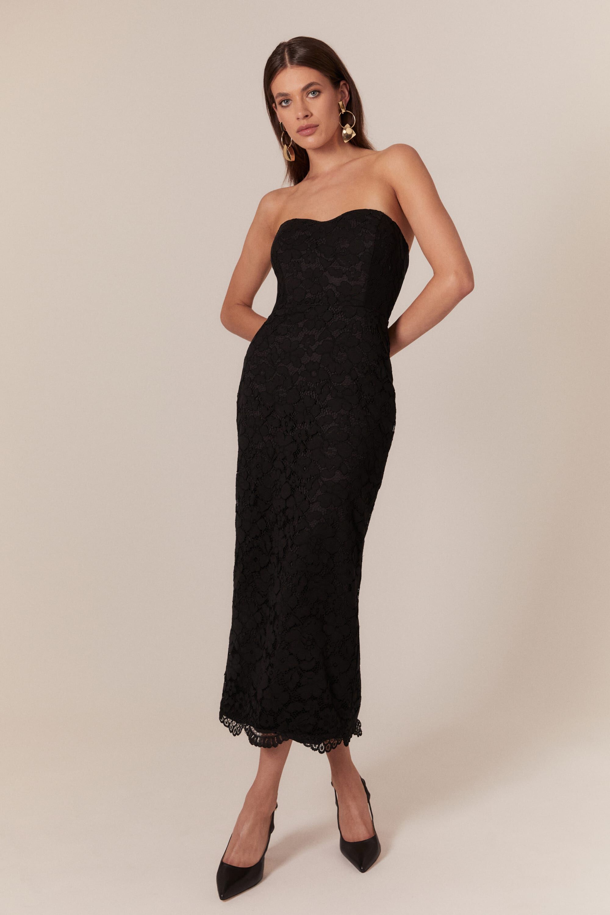 Buy Lipsy Black Sequin Bardot Split Drape Maxi Dress from Next Canada