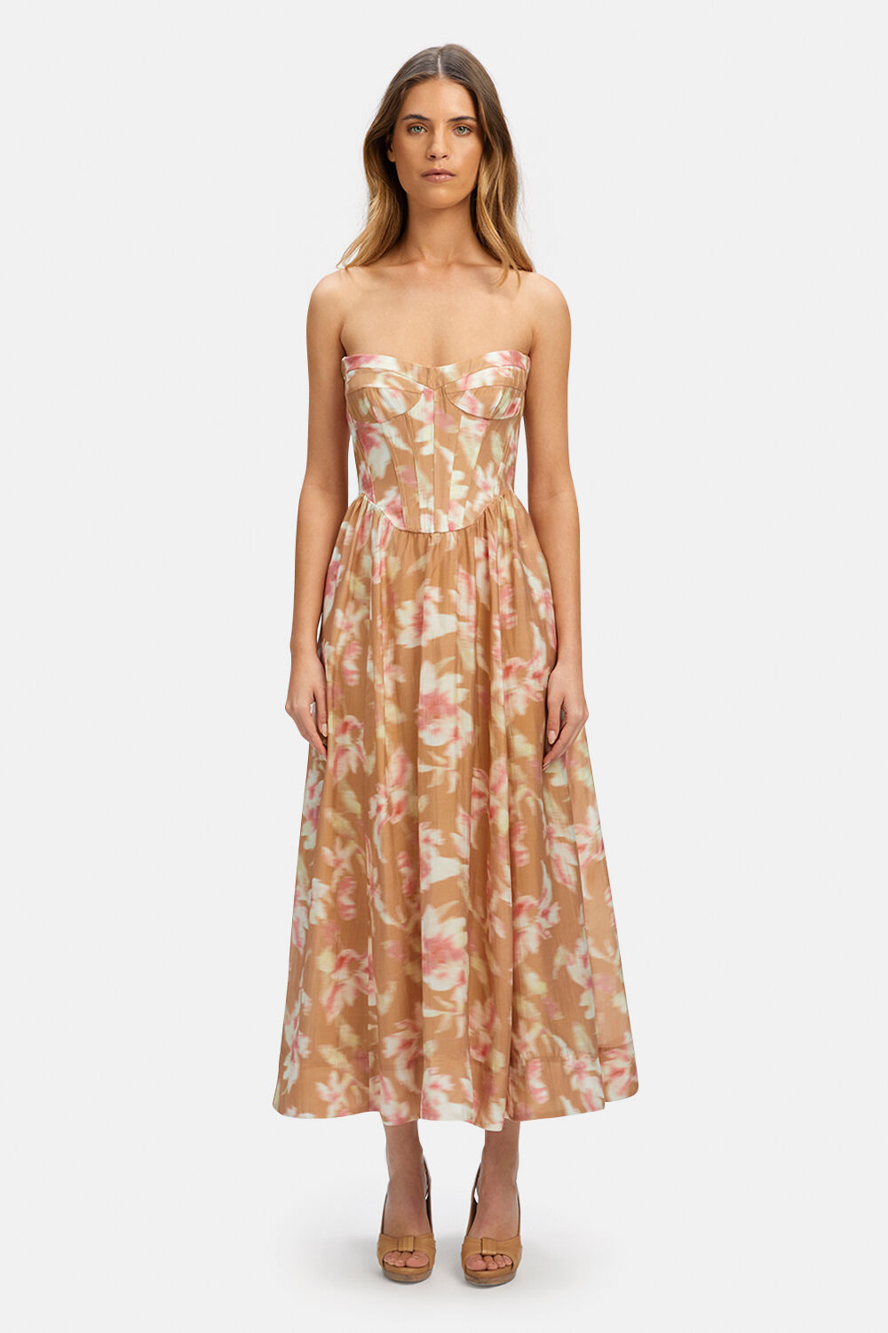 Corset dress midi clearance