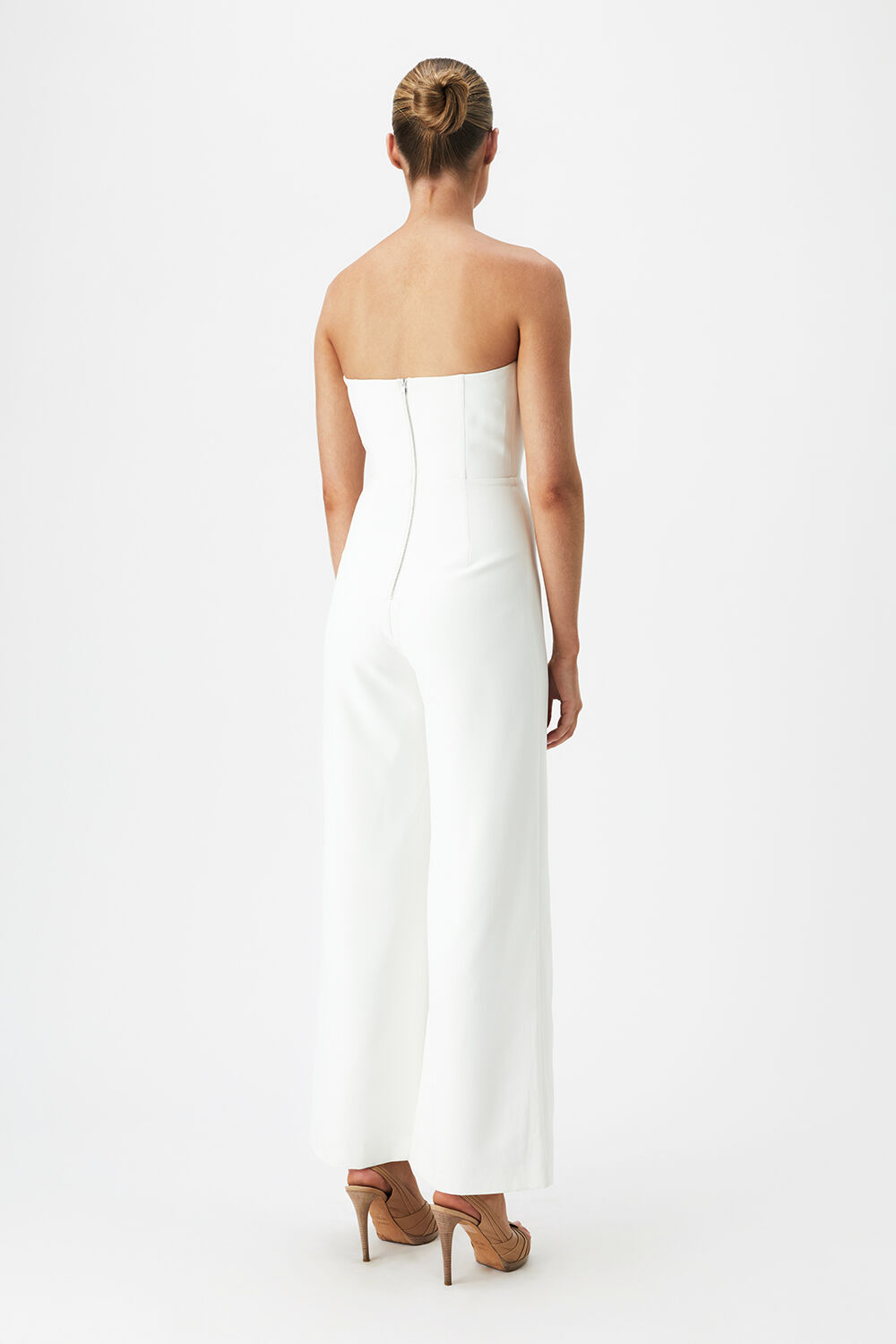 CASSIAN TAILORED PANTSUIT in colour CLOUD DANCER