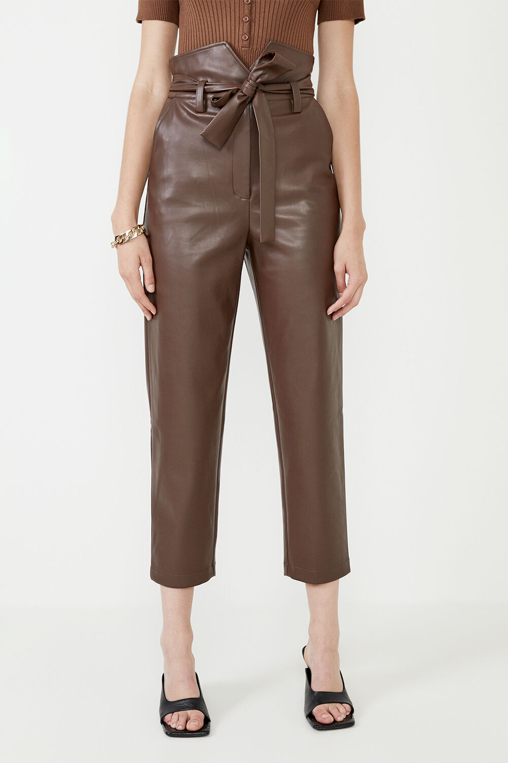 DEBBIE VEGAN LEATHER PANT