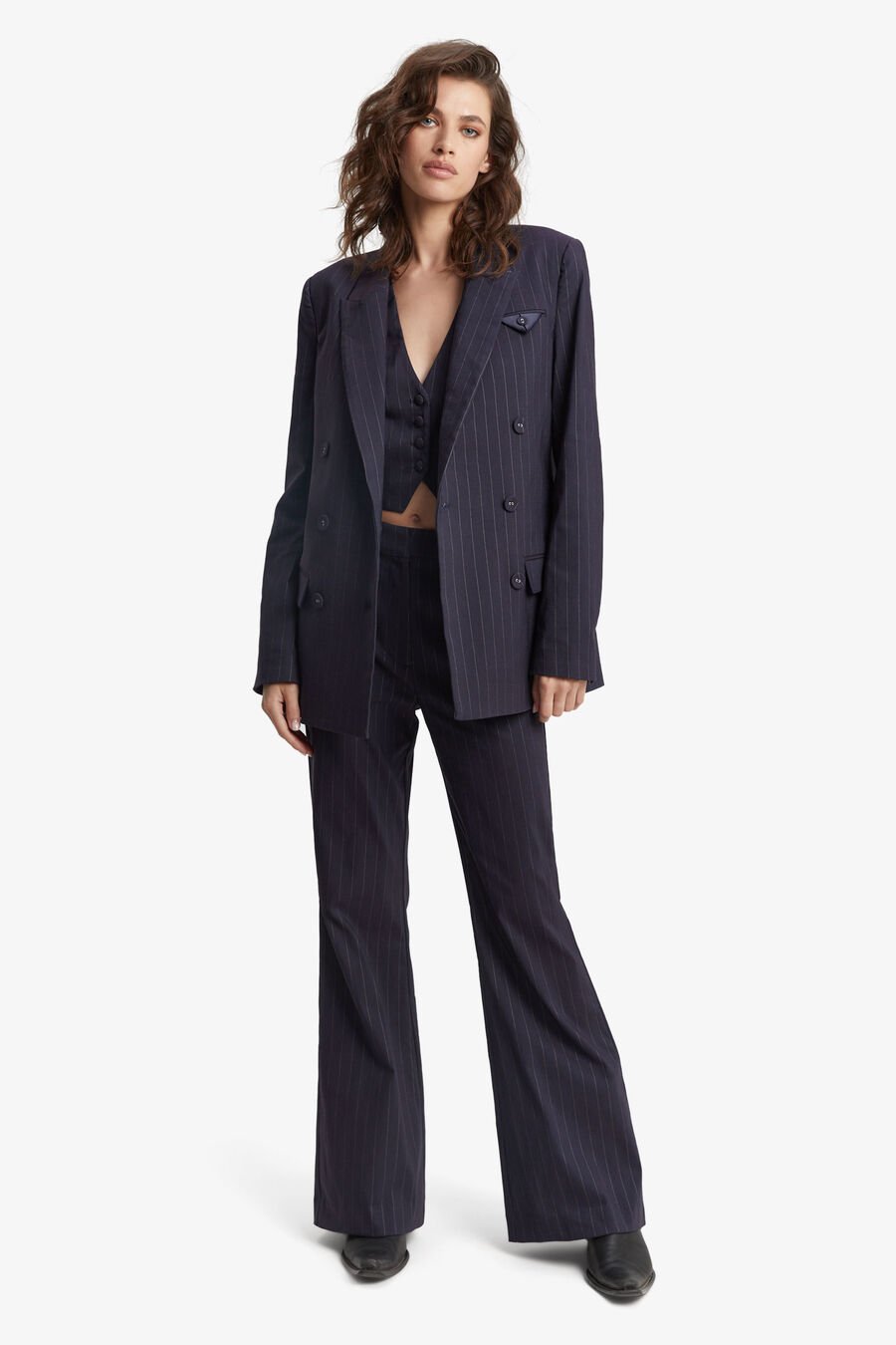 Sloane Pin Stripe Blazer