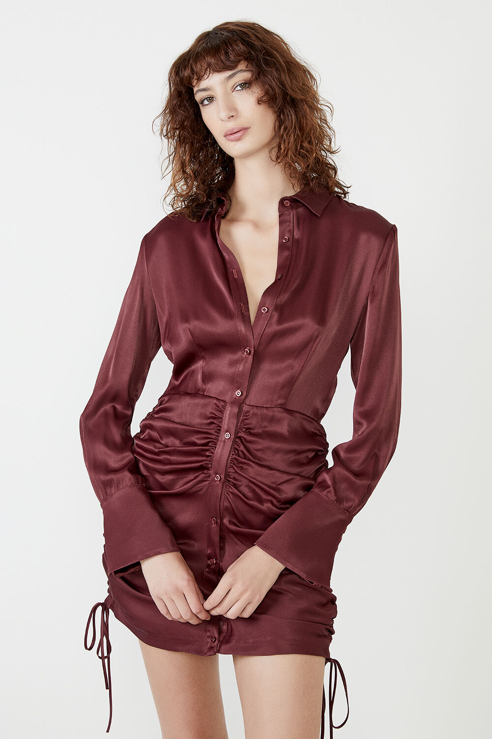 Bardot shirt dress top
