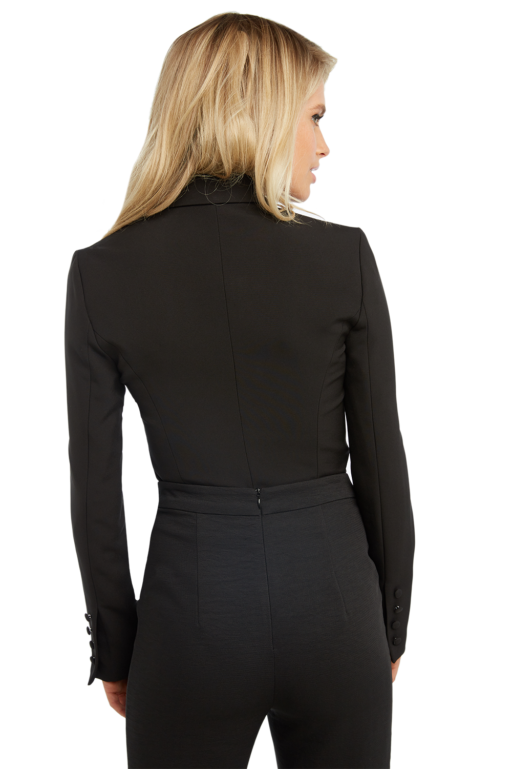 Black blazer bodysuit Clearance