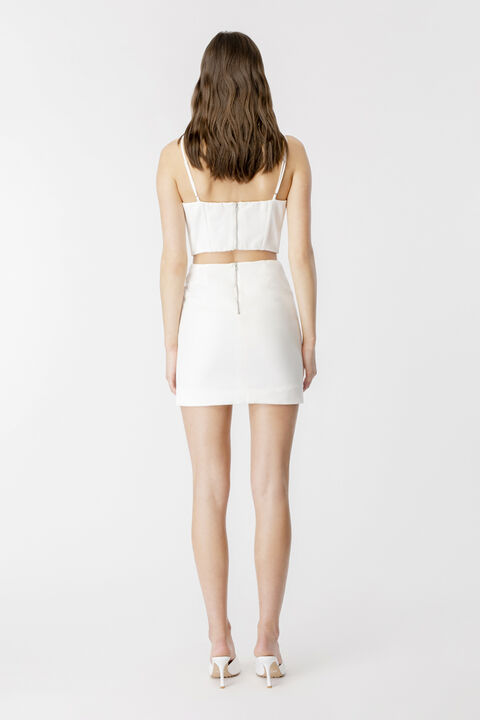 MARTINI MINI DRESS in colour BRIGHT WHITE