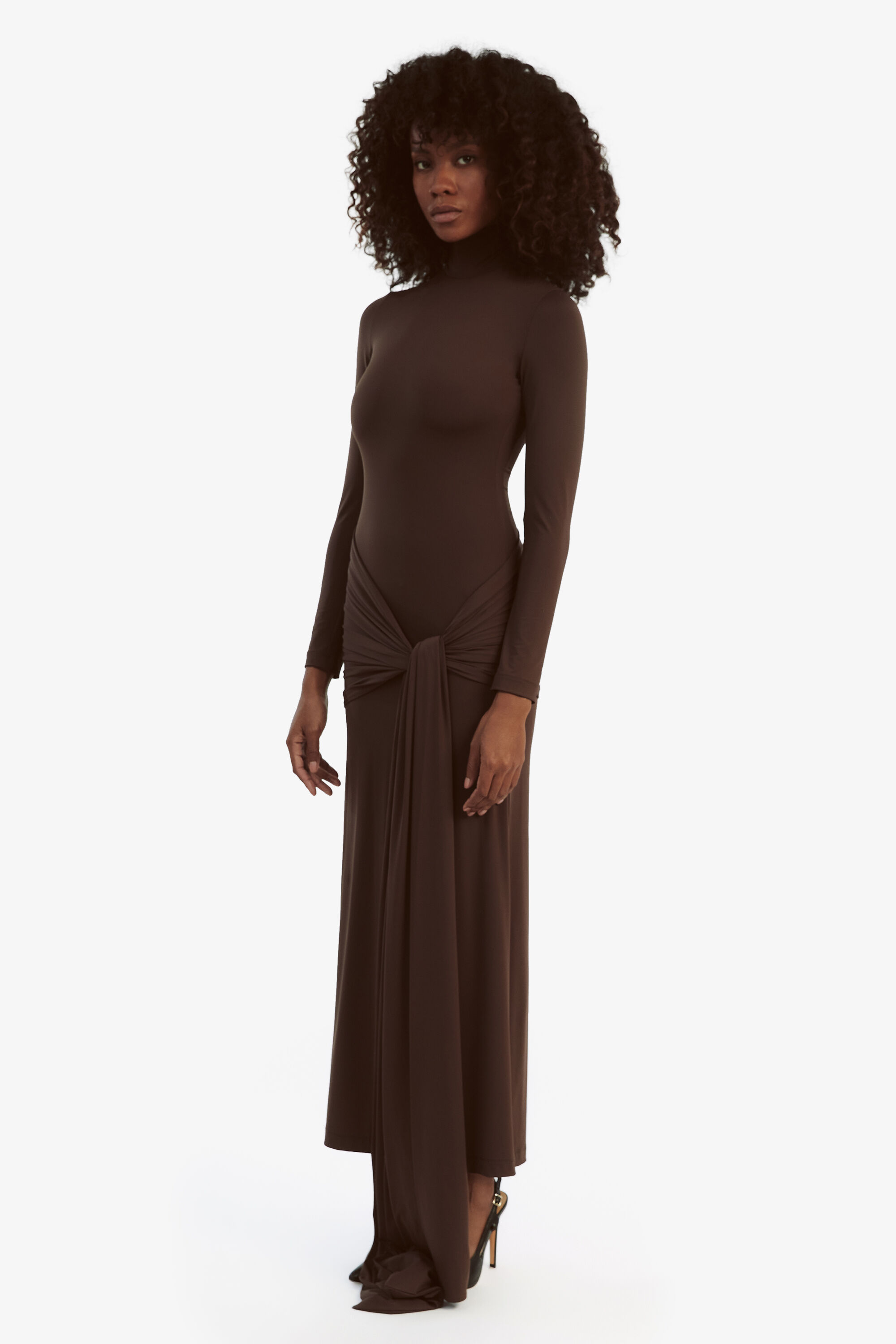 Bardot tie front dress cheap