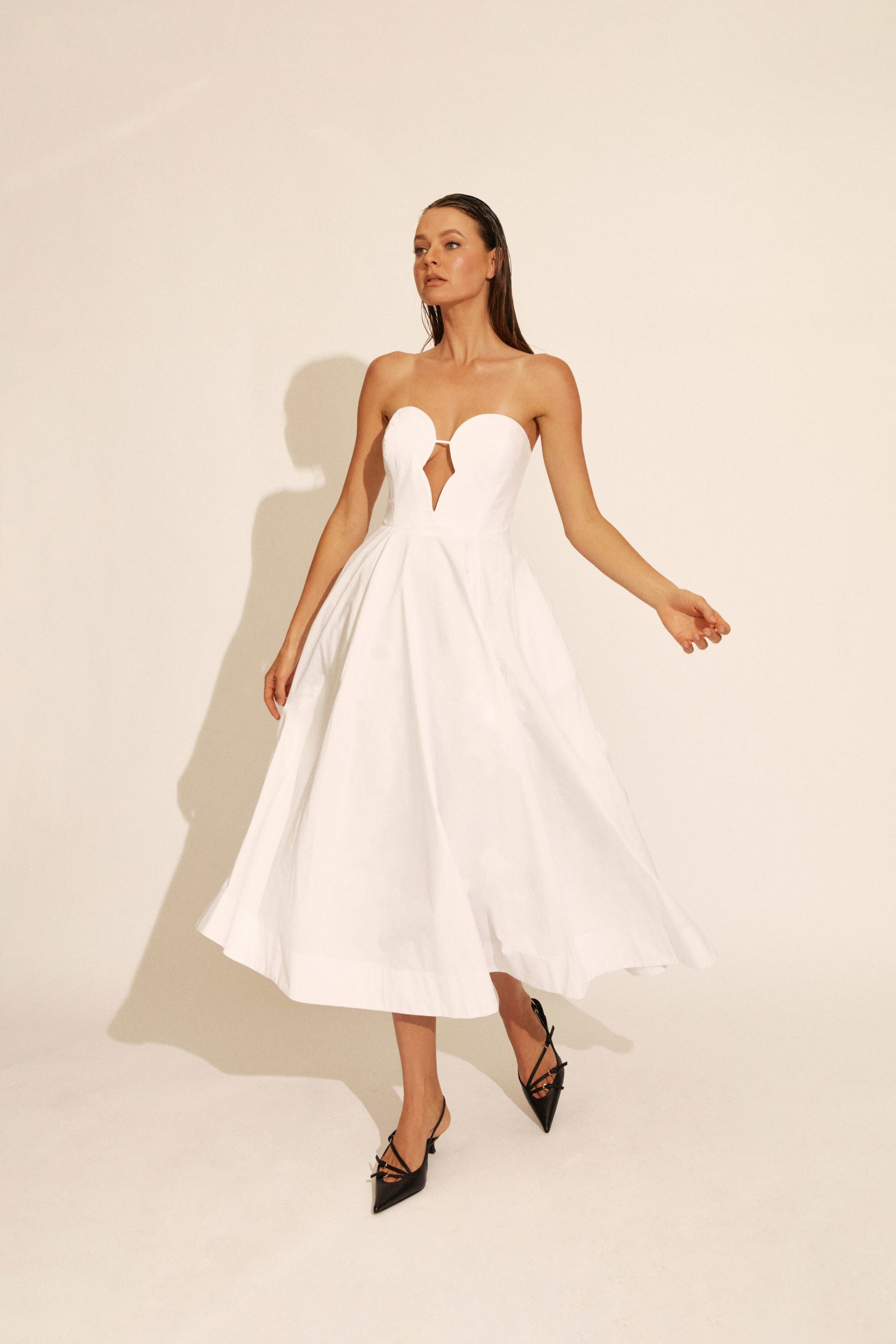 Opal bardot knit dress outlet