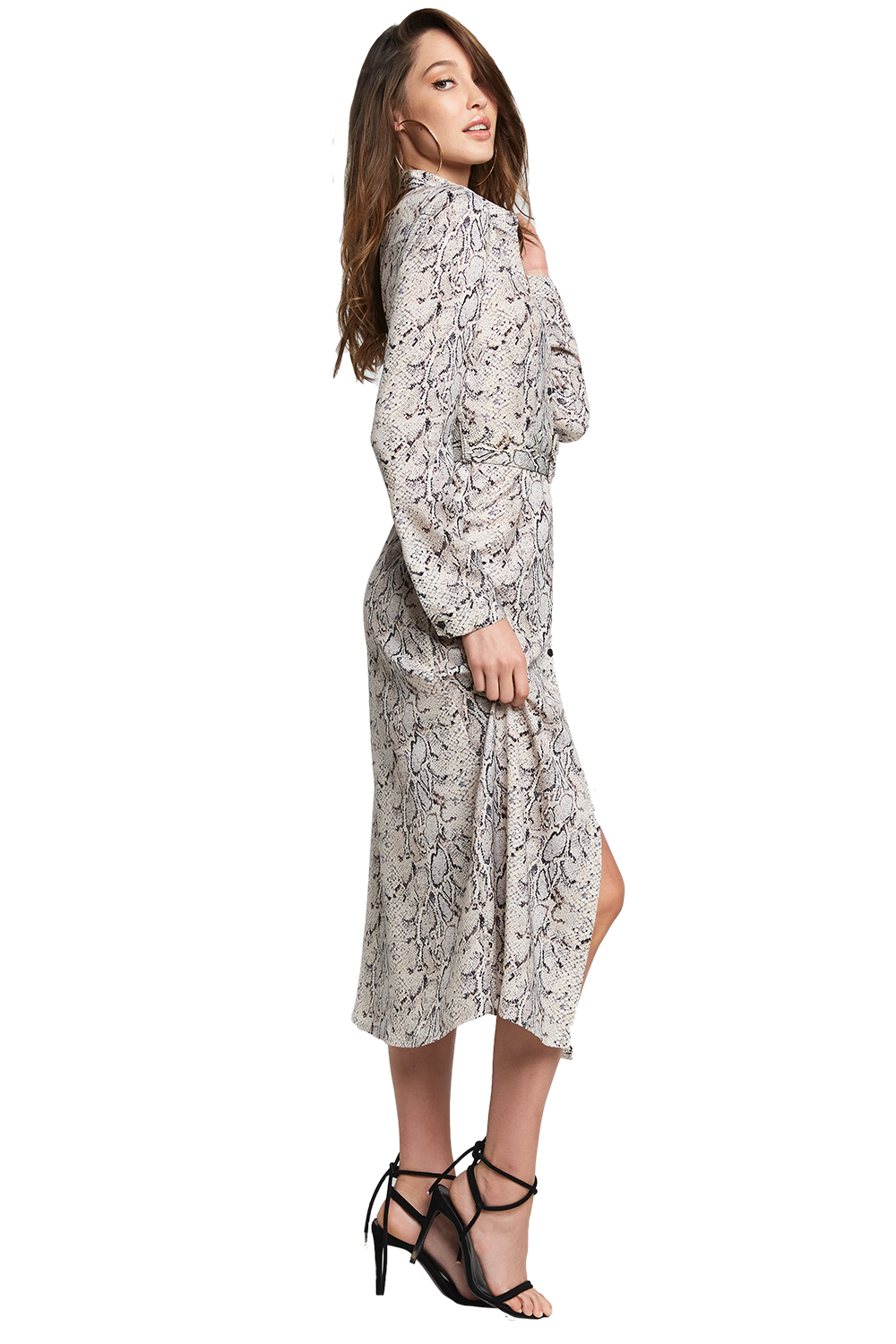 Bardot snake dress outlet