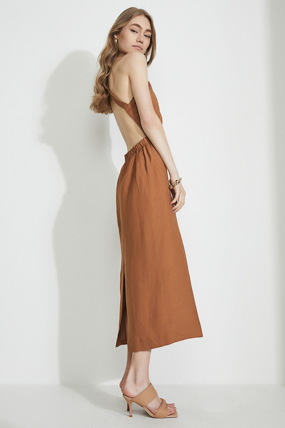 Grecian shop dress midi