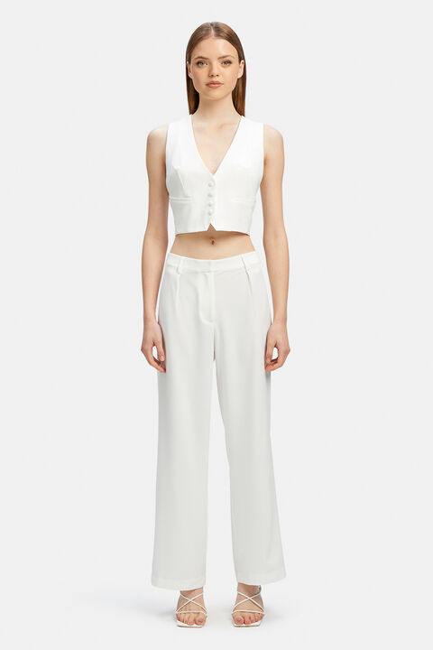 CALLISTA PANT in colour CLOUD DANCER