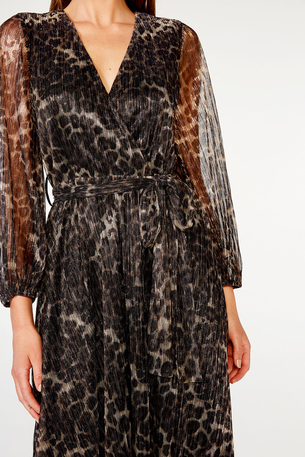 Witchery plisse on sale print dress