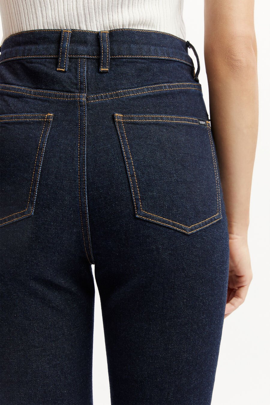 HEIDI STRAIGHT LEG JEANS II in colour DARK