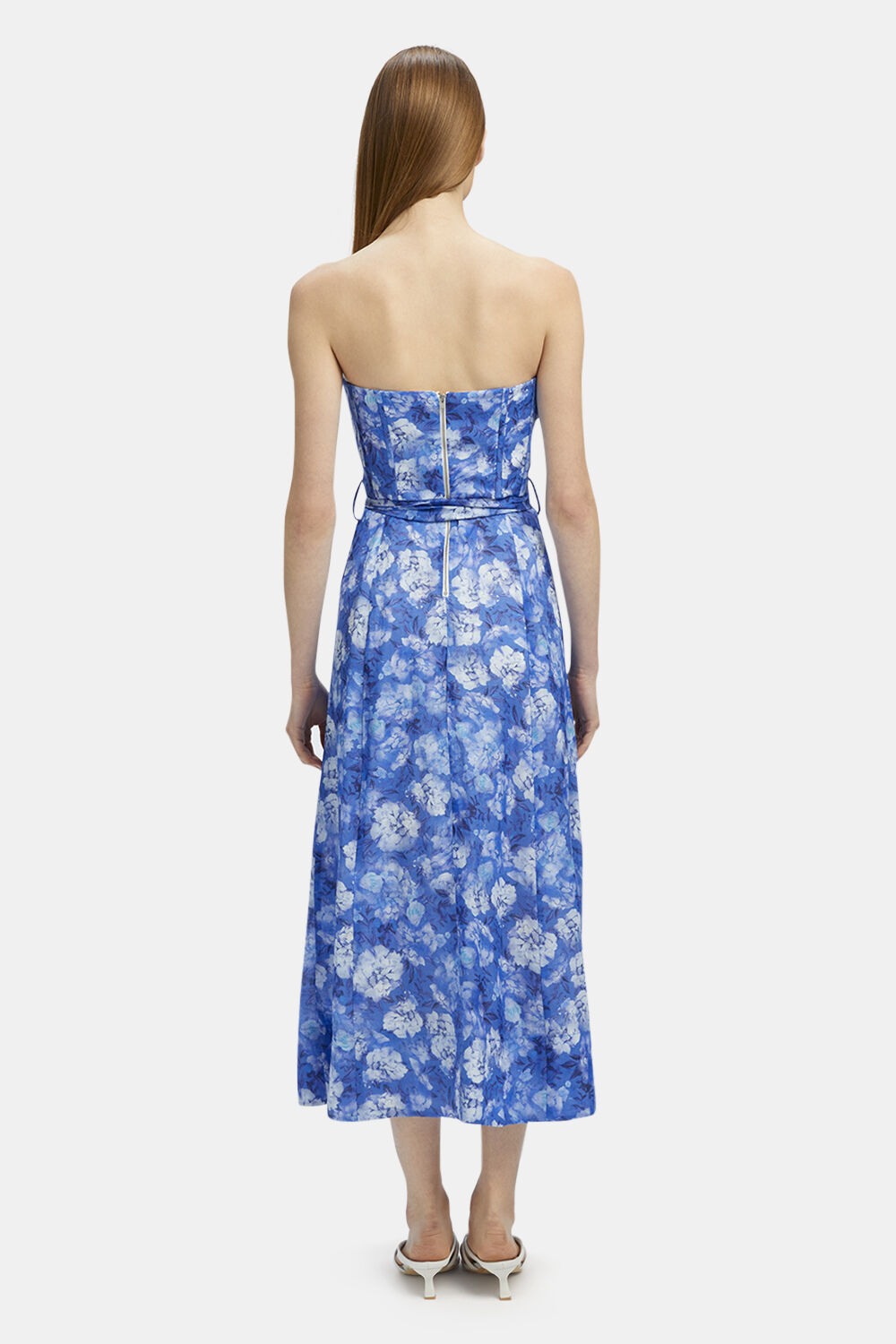 Bardot blue floral dress deals
