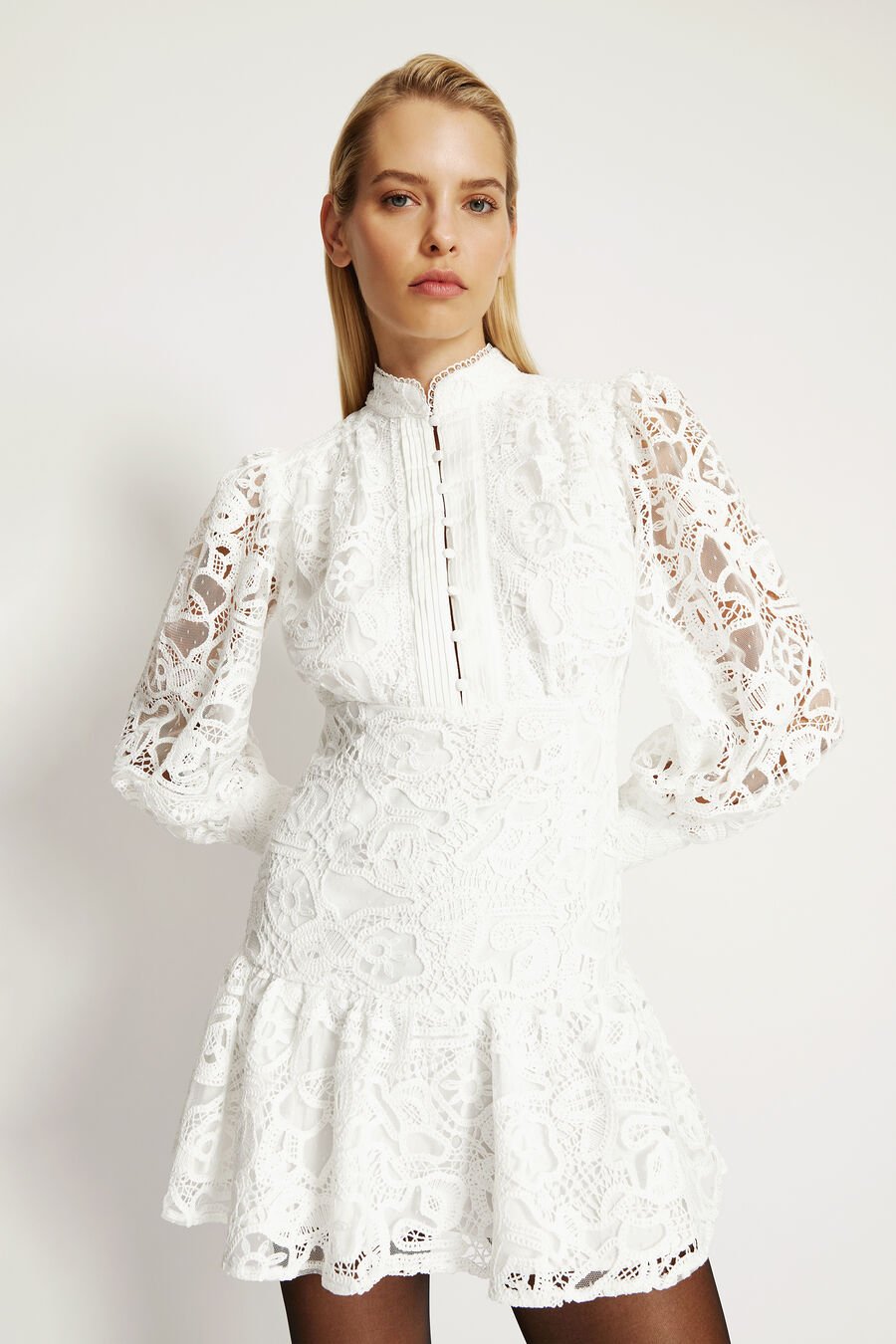 Remy Embroidered Mini Dress