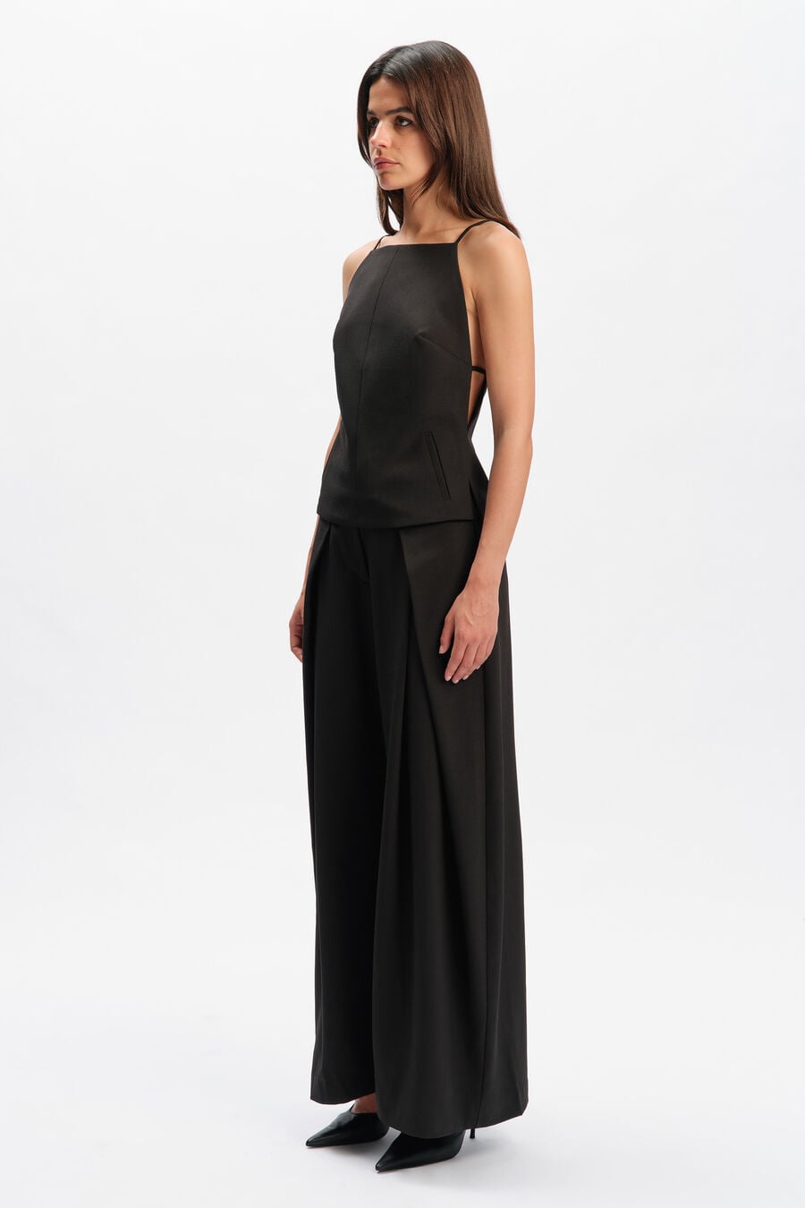 Arelia High Neck Top