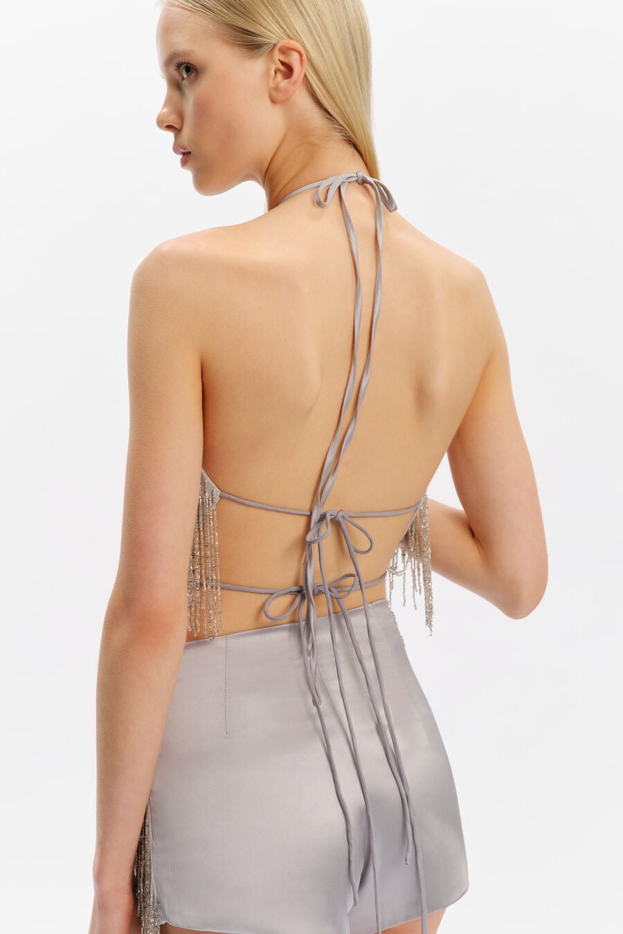 Wrenley Fringe Mini Short