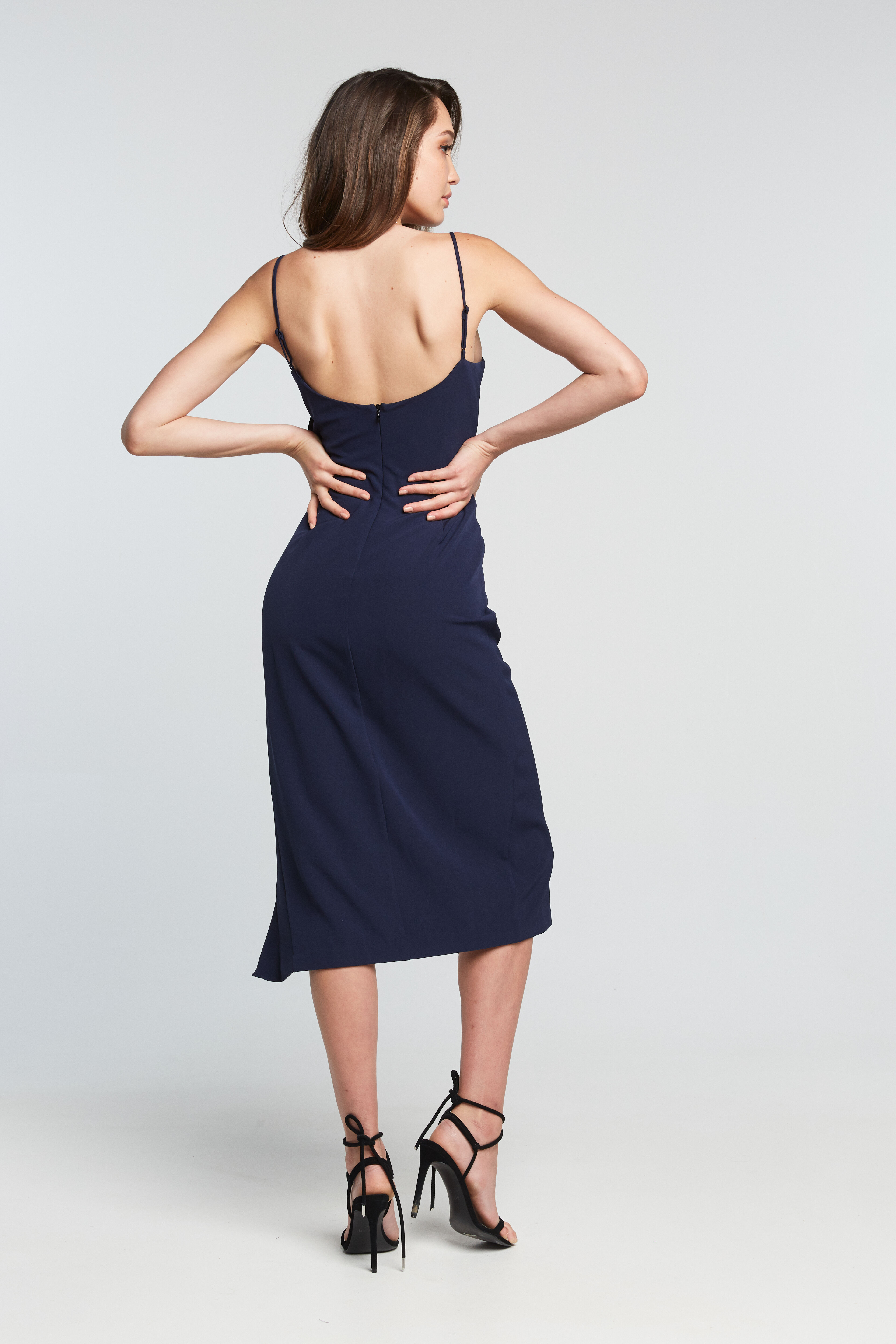 Bardot rona ruffle midi dress cheap