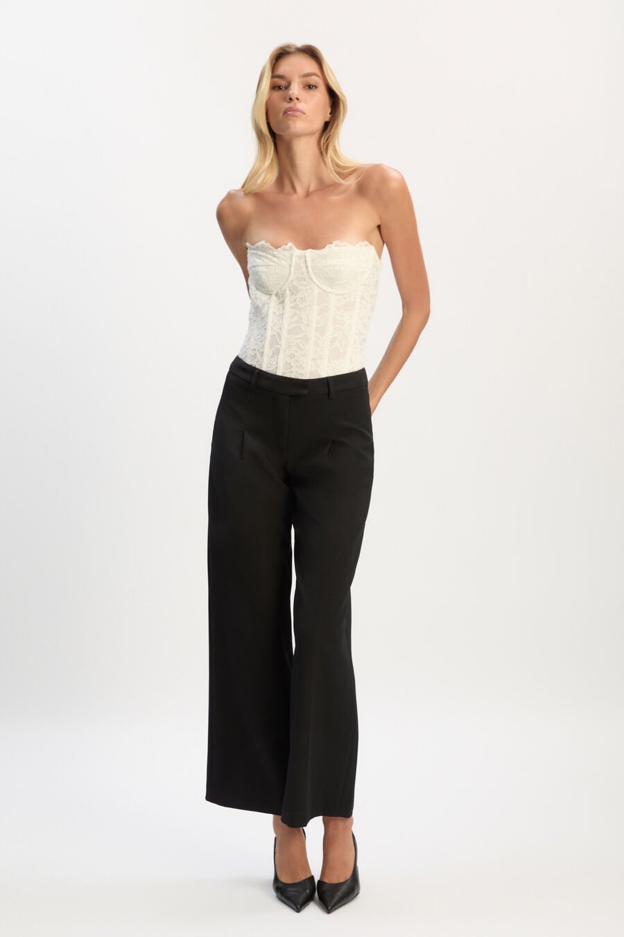 OSKAR BODYSUIT in colour ORCHIDWHT